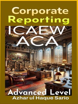 cover image of ICAEW ACA Corporate Reporting